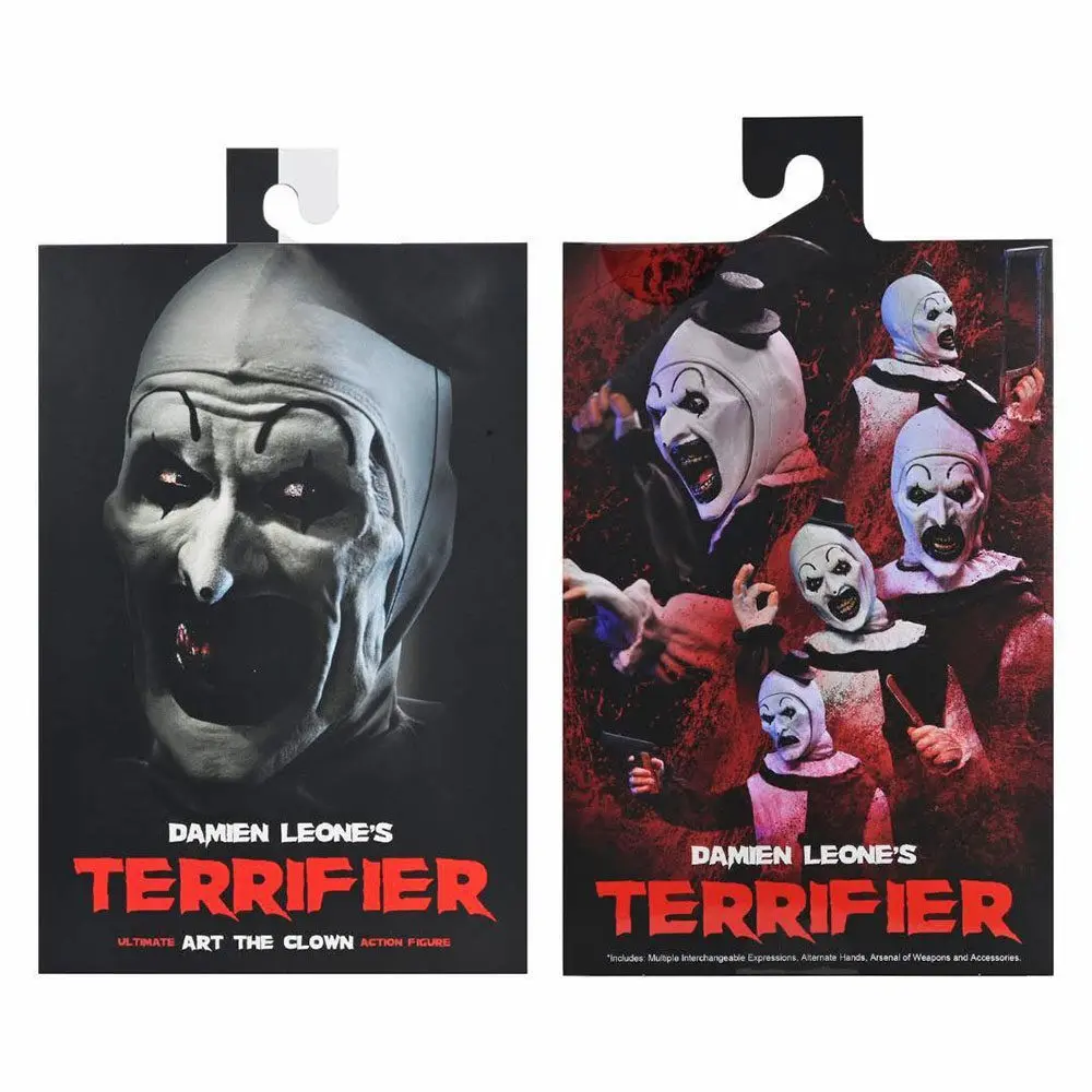Neca 45251 Terrifier Arturo 7-Inch Collectible Figure, Halloween Gift, Party Favor, Horror Movie Merchandise, Perfect for Fans