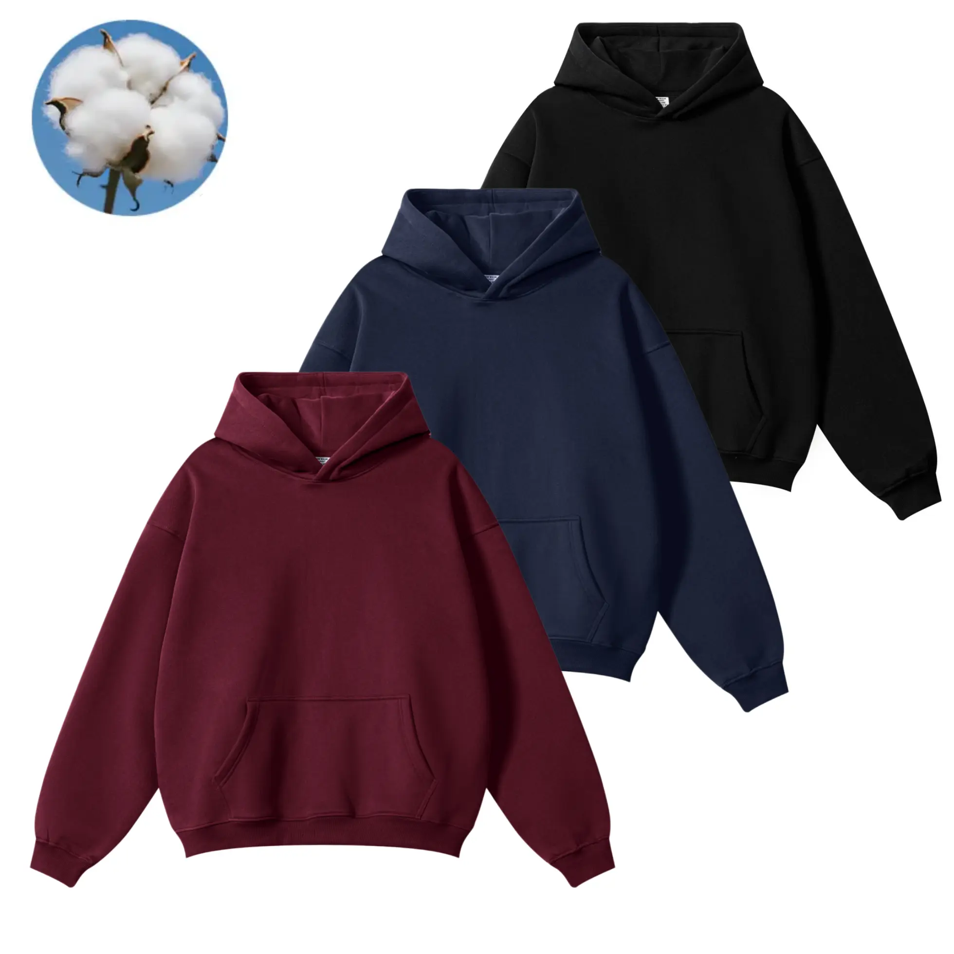 Unisex Oversized Hoodie Vintage Streetwear Heavyweight Fleece Hoodies Cozy Fall Winter Outfit Casual Pullover Sweatshirt Soft Warm Loose Fit Hooded Top  Cotton  Comfy Womenswear Menswear