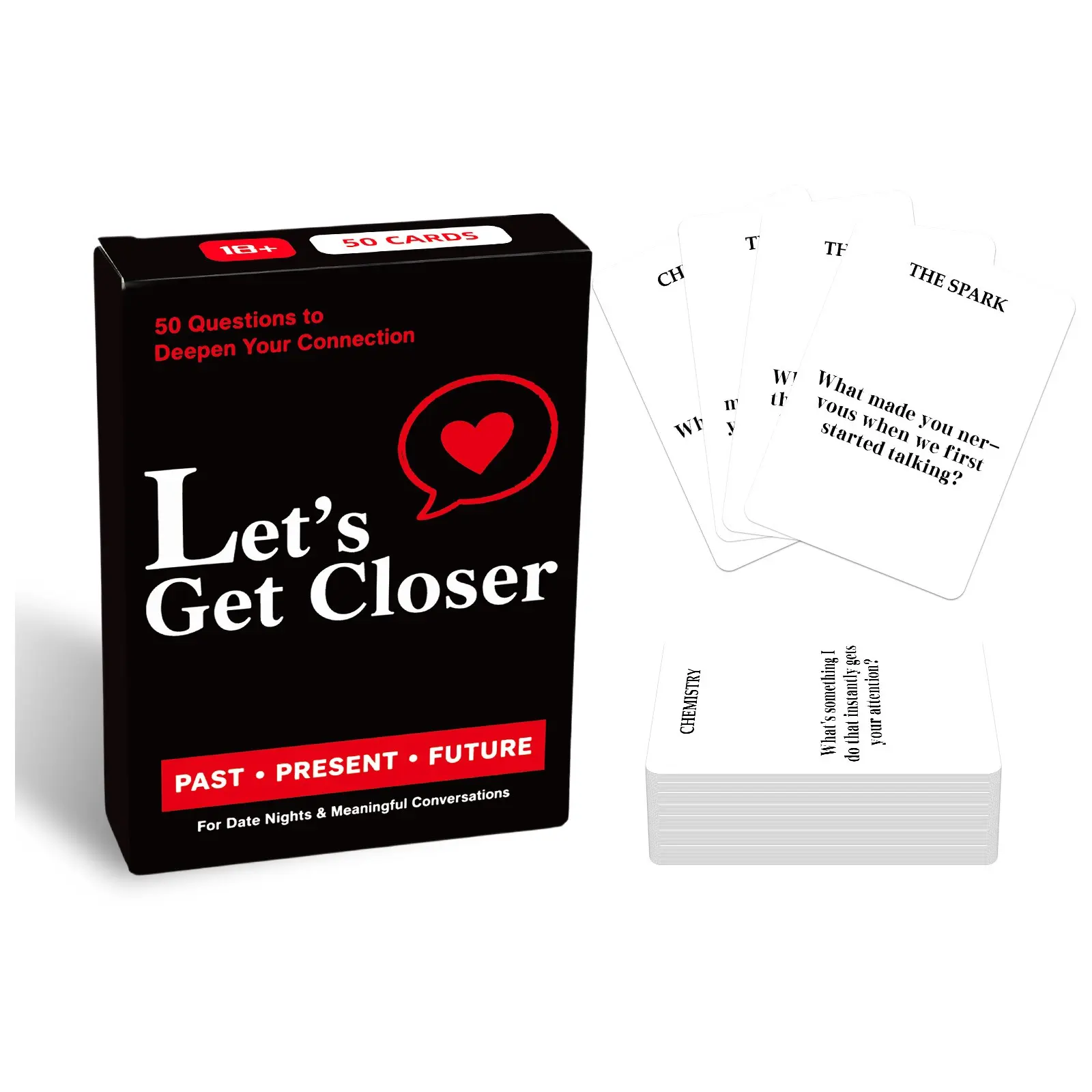New Arrival 50-Piece Creative Truth or Dare Couple Interactive Cards, Flirty Entertainment Game Cards for Couples, Fun Dating Activity