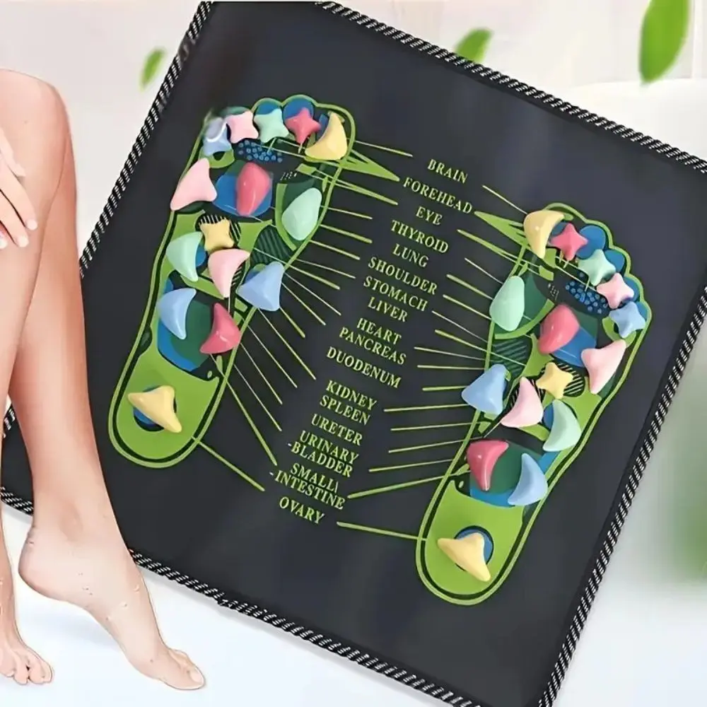 Reflexology Foot Massage Mat, 1 Count Foot Leg Pain Relieve Relief Walk Massager Mat, Acupoint Massage Mat for Home Gym Workout, Body Care, Body Care Tool