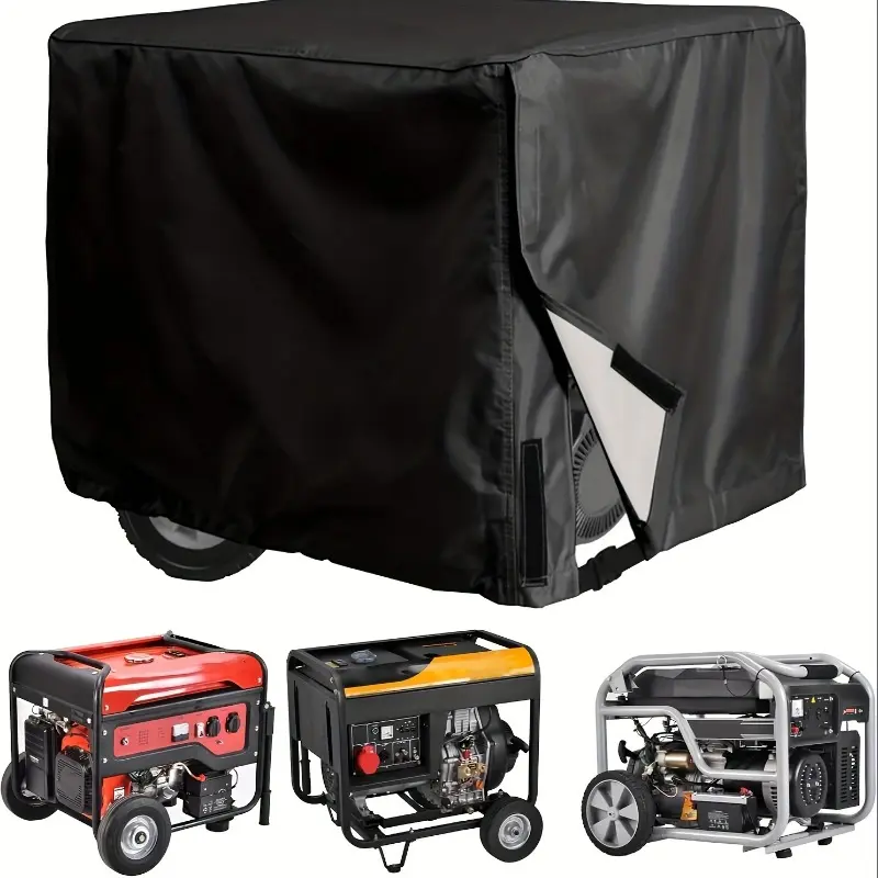 1 x Mutao Heavy-Duty Portable Generator Cover (Fits 5000–10,000 Watt Generators) – All-Season Outdoor Use; Snow, Storm, and Wind Resistant; Compatible with Most Portable Power Units