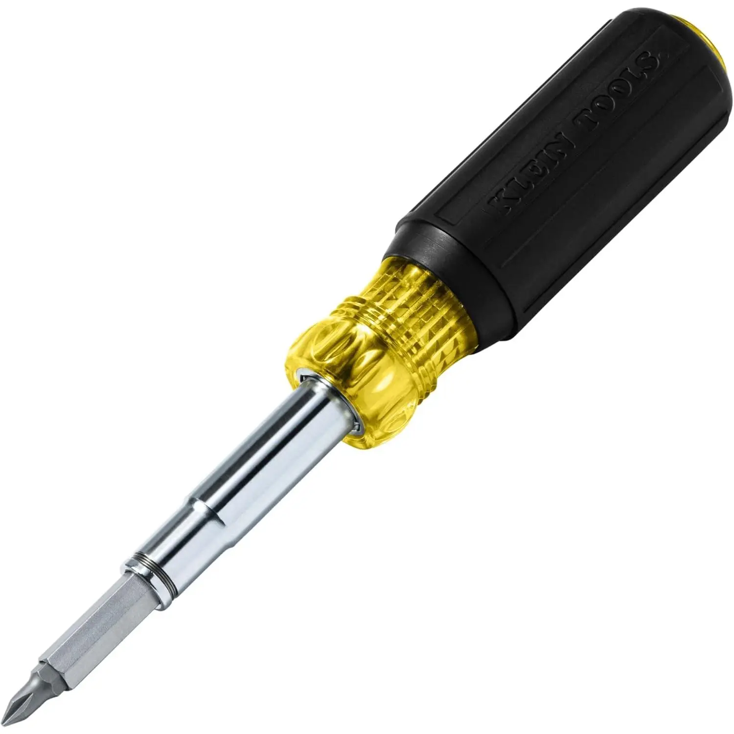 32500MAG Multi-Bit Screwdriver / Nut Driver, 11-in-1 Multi Tool with 8 Bits, 3 Nut Driver Sizes, Cushion Grip Handle