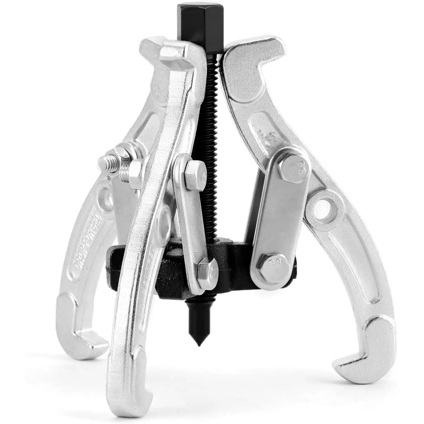 3 Inch 3-Jaw Gear Puller, Steel, Reversible Jaws, 3-Ton Capacity