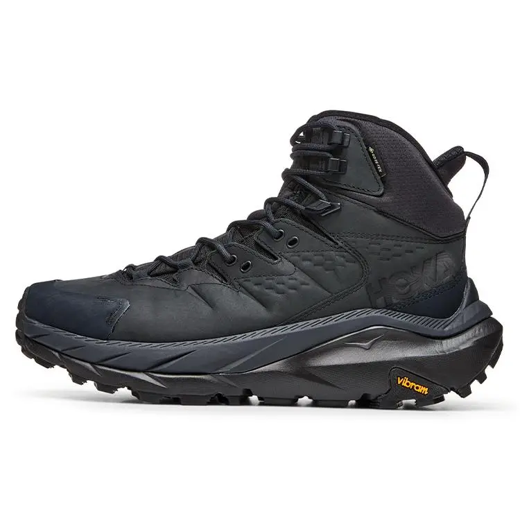 HOKA ONE ONE Kaha 2 GTX Men’s Waterproof High-Top Trail Shoes with Cushioned Comfort, Breathable Mesh, and Leather-Polyester Upper Verifiable, with credentials and supporting global authentication