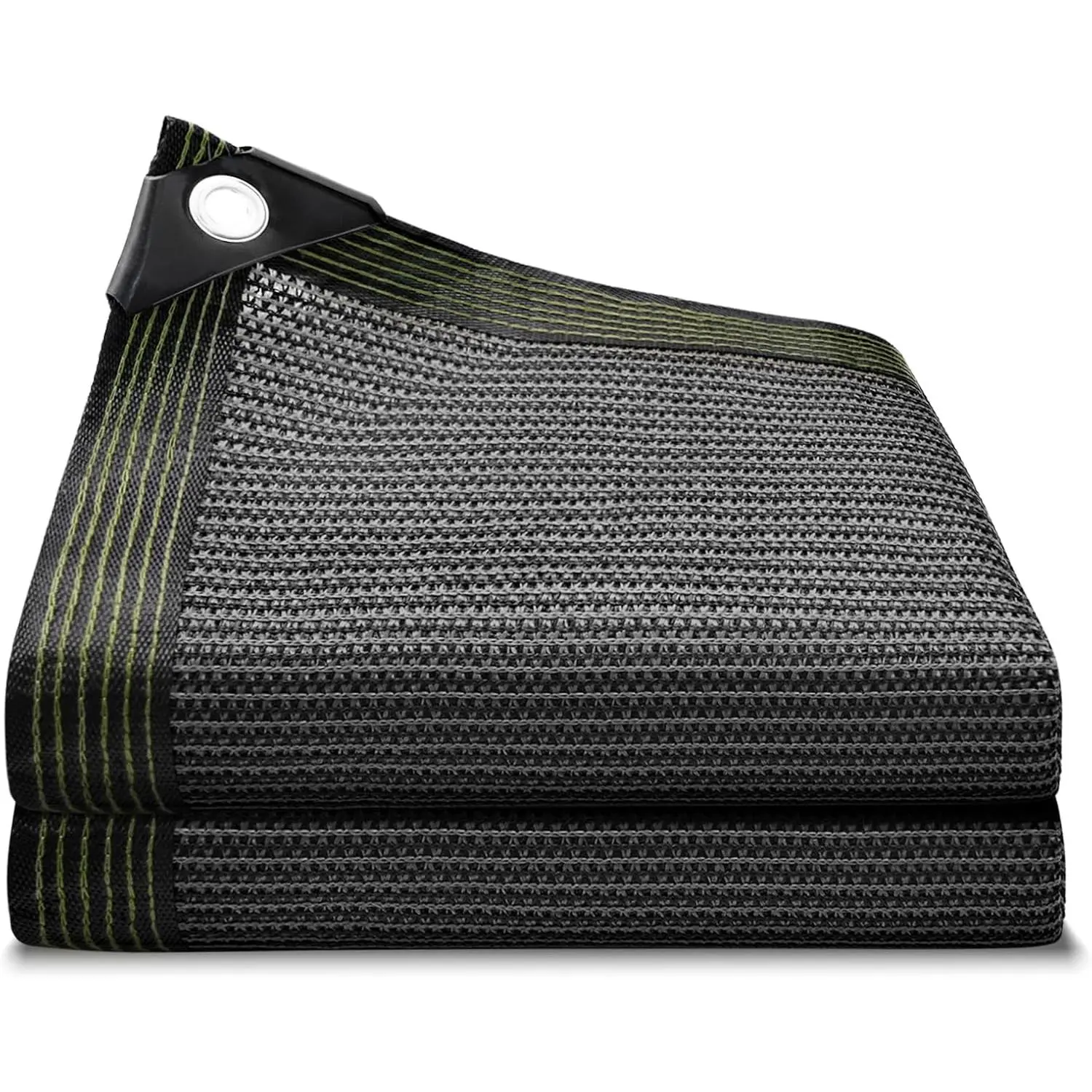 90% Gray Shade Cloth, 3.3 x 6.5 ft with Reinforced Grommets | Durable mesh shade net for greenhouses, , , pergolas, pools, canopies, patios and gardens
