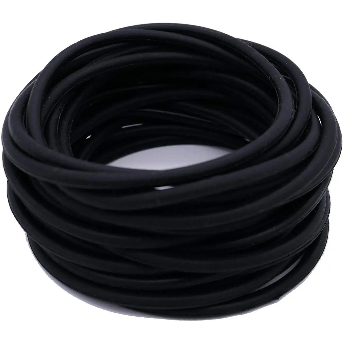 24 count Black Rubber   Bracelets Jelly Soft Wristbands
