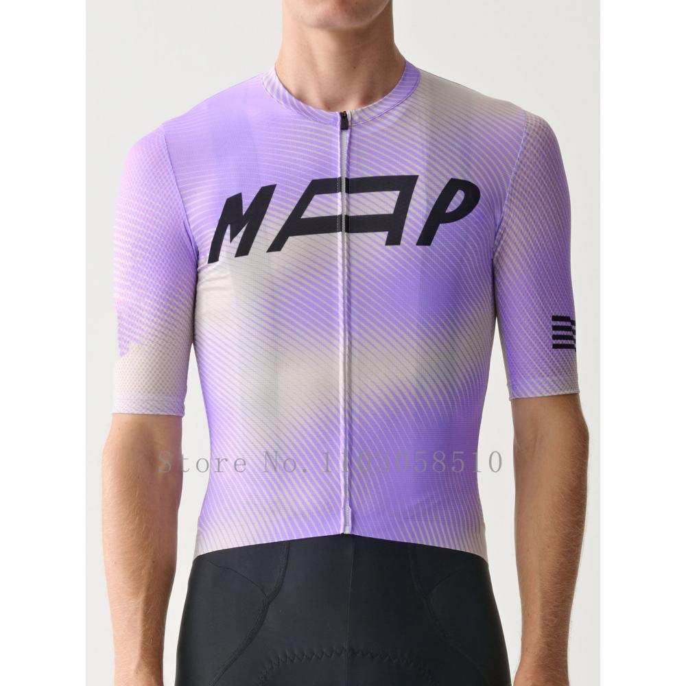 Midsummer Cycling Jersey for Men, MTB Road Bicycle Shirt, Pro Team, Short Sleeve Bike Clothes, High Quality Ciclismo Hombre