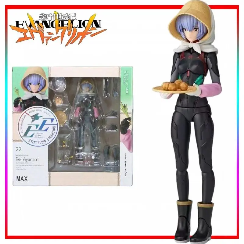 New Neon Genesis Evangelion Figure Cartoon Ayanami Rei Model Decoration Nendoroid Anime Merchandise Holiday Gift Boxed