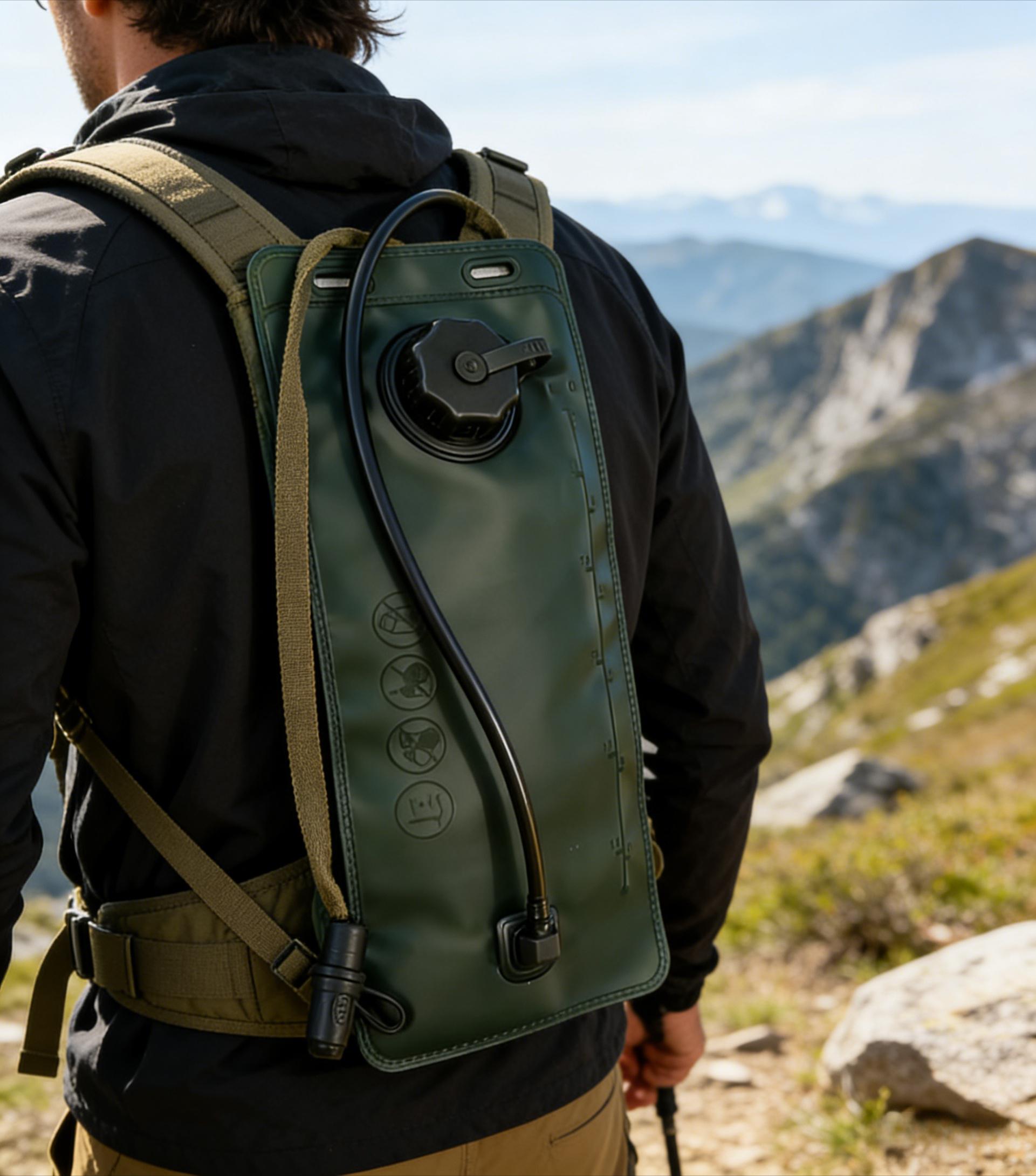 Outdoor sports running water bag cycling wilderness thirst quenching drinking bag eva small mouth 2l2.5l3l water bag liner