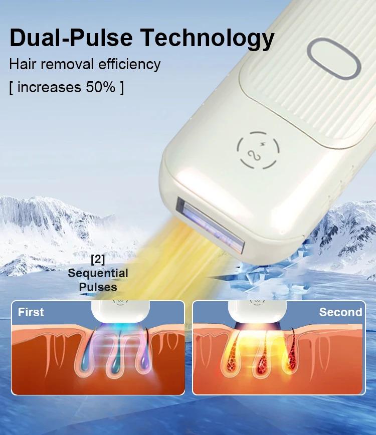 2025 Skin Care Epilator IPL Hair Removal Device Home Use Ipl Machine Laser Hair Removal Permanent Removing Hair Painless for Men