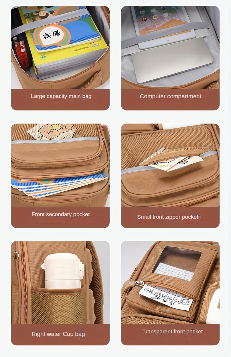 Backpack with Capybara Print - Cute Capy