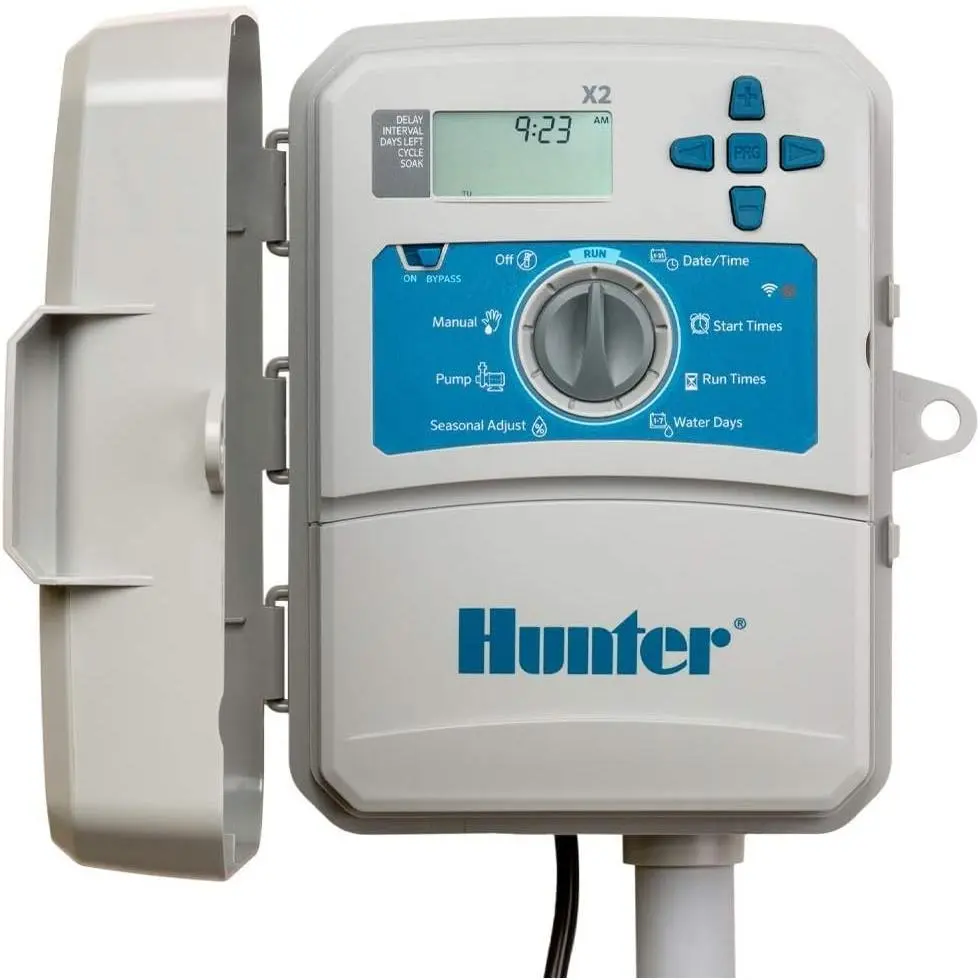 X2 4 Zone Sprinkler Controller, WiFi Compatible Sprinkler Timer