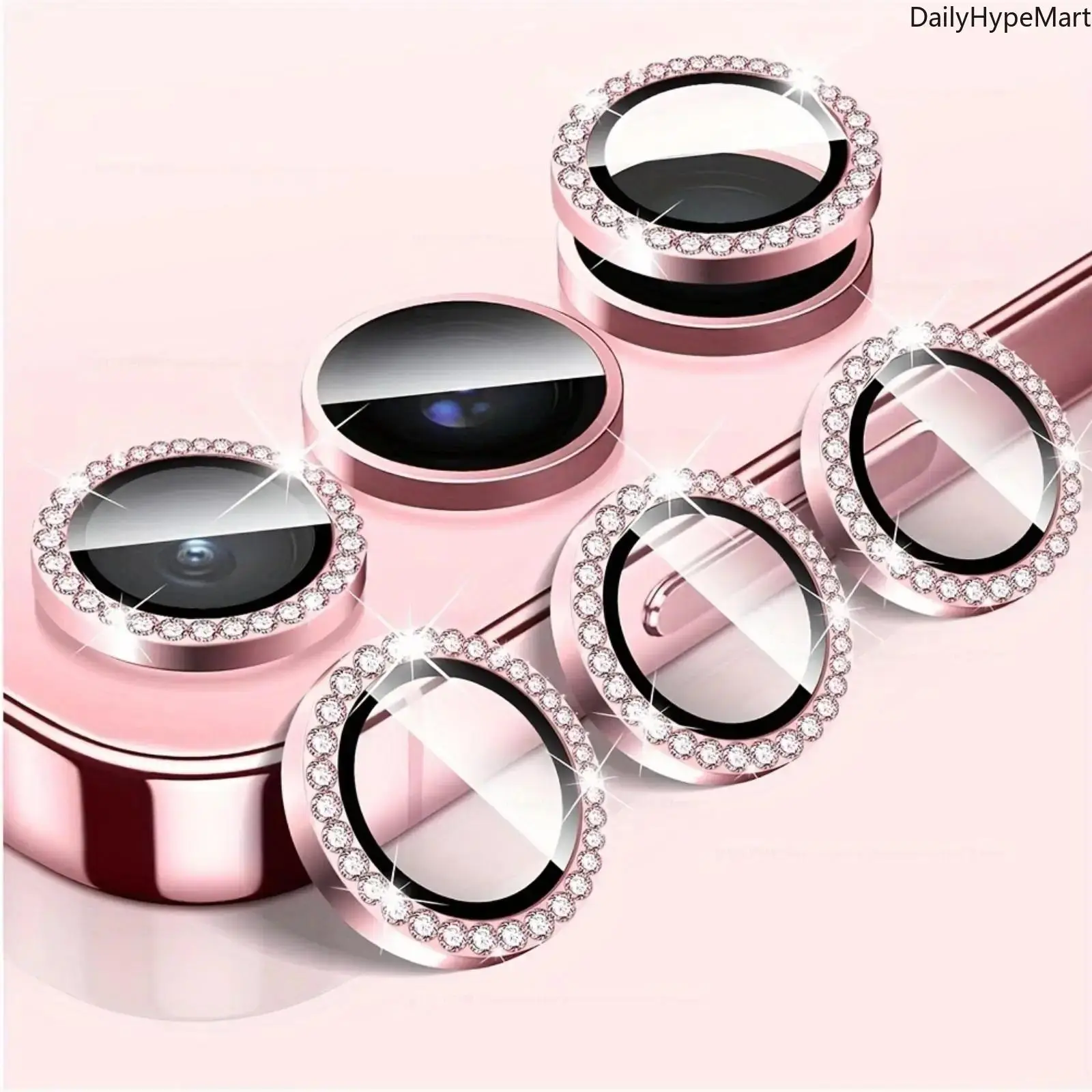 Metal Lens Protective Ring - Anti-Scratch Smartphone Accessory for Samsung Galaxy S25-S24 Series, Fashion Cellphone Accessories