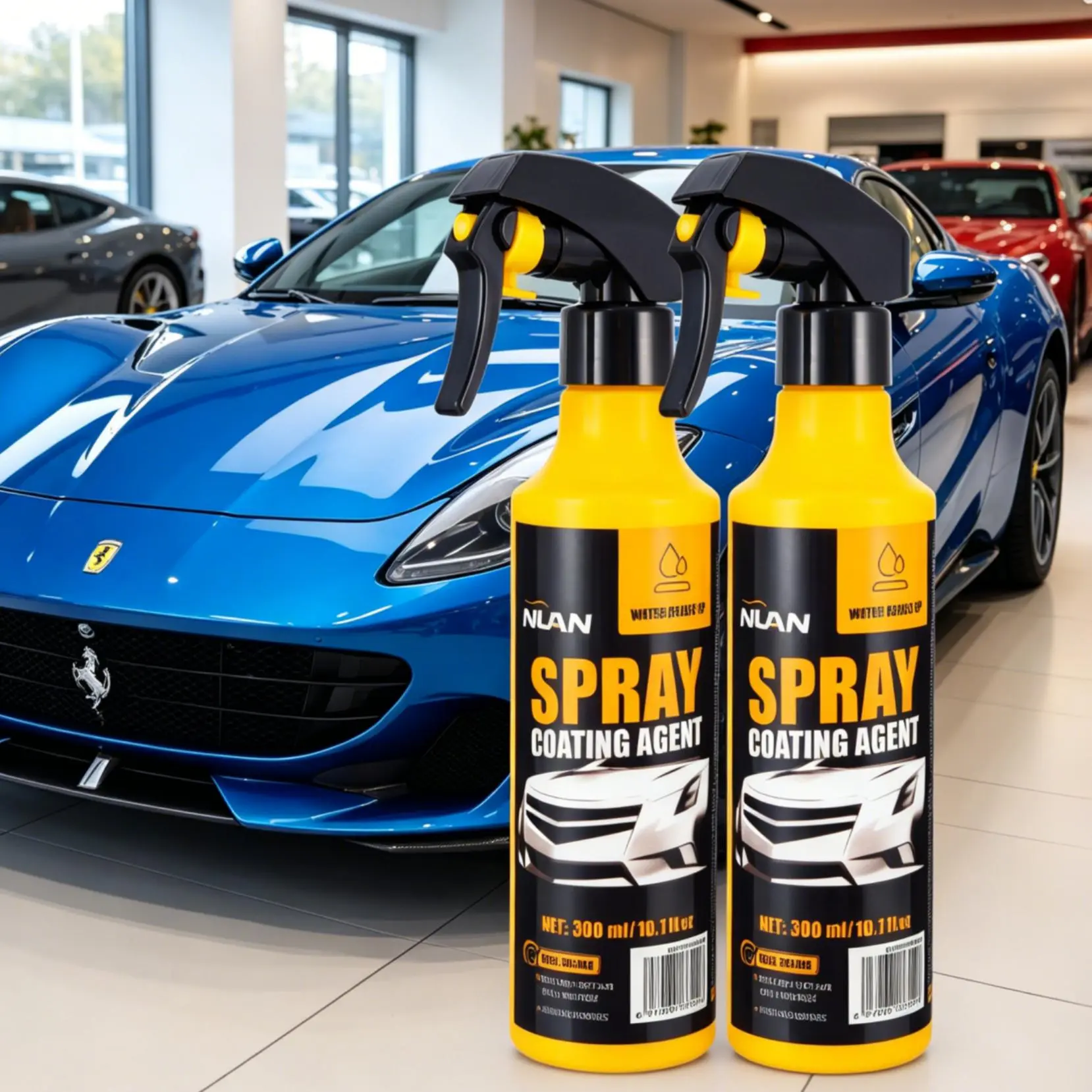 Spray coating agent；NUAN nano car coating sprayNano Car Coating Spray – Fast, durable, hydrophobic, shields paint, prevents fading, perfect for everyday car maintenance.-ll6.2