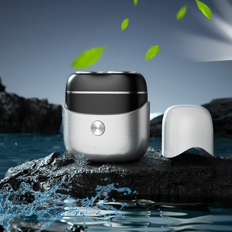 New mini dual head magnetic shaver with full body washing, travel and home shaving razor, gift selection
