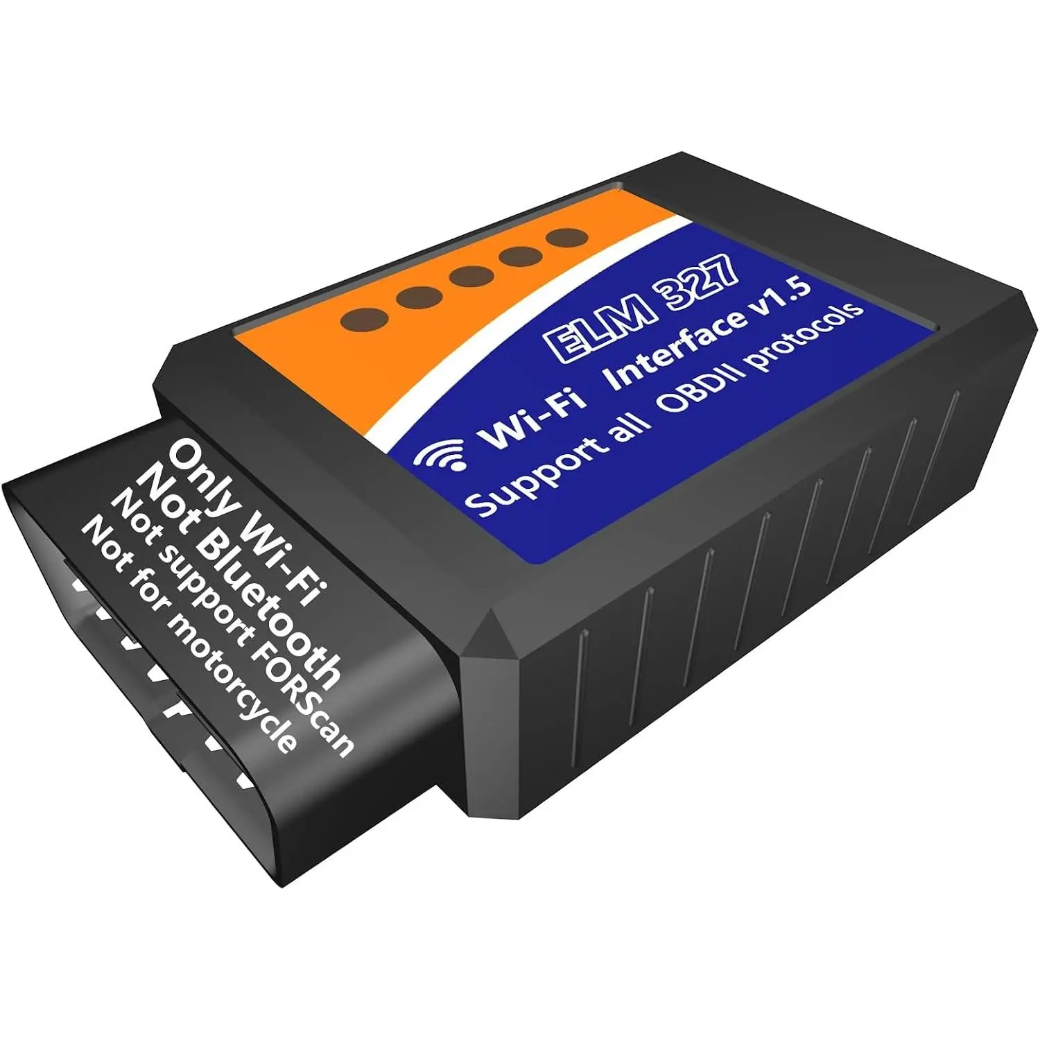 WiFi ELM327 OBD2 Adapter WiFi ELM 327 OBD2 Scanner for Android iOS  OBDii  Scanner Code Reader Connector Dongle OBD ELM327 OBD2 Scanner Diagnostic Tool Interface for Torque