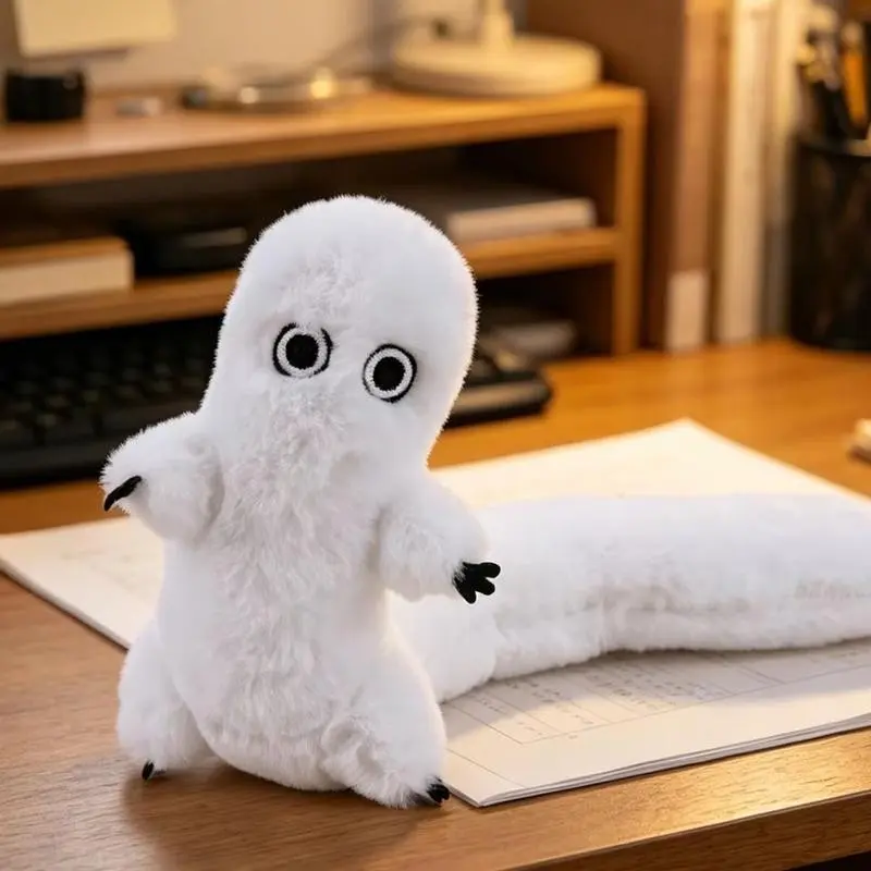 Witch Hat Studio Shapeable Worm Plush Toy, Soft Stuffed Fluffy Anime Doll Bedroom Decor Gift For Anime Fans