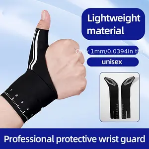 Thumb Support Wrist Strap, Light Compression Band for Carpal Tunnel & Mommy Hand Pain Relief, Sprained Wrist Stabilizer Splint for Tendonitis De Quervain Volley Ball Golf Left Right