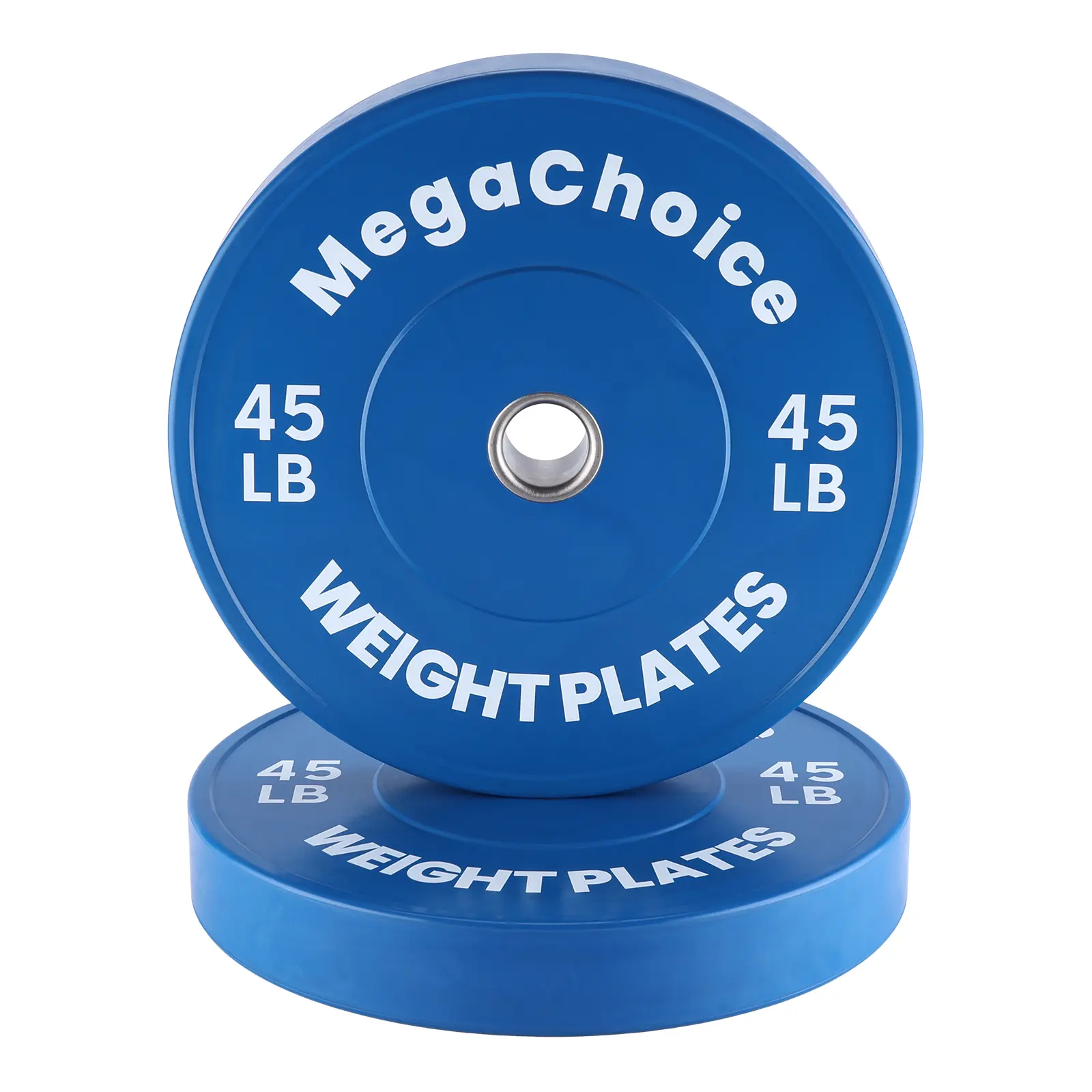 Rubber Bumper Weight Plates,2" Weight Plates Set for Strength Training Home Gym