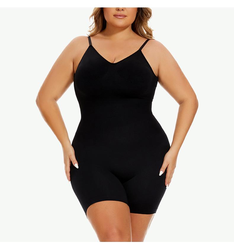 Vela Studio Women's Plus Size Seamless Shapewear with Straps and Flat Angles, Enhances and Lifts to Maintain a Good Figure