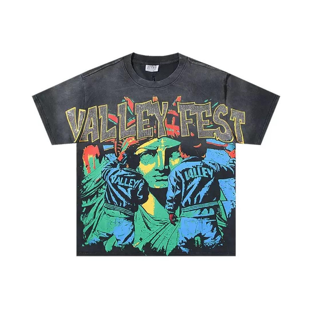 Vale Forever Fury Big Tee Clothing Gift Graphic Tee Shirt Top Men Trendy Casual Top Streetwear Fashion Cool Graphic Design Unisex Oversized T-shirt Modern Style Urban Wear Comfortable Summer Tee