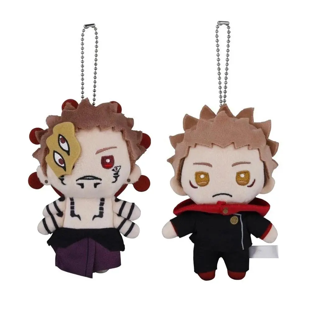 JJK Anime Ryomen Sukuna Plush Doll Itadori Yuji Pillow Stuffed Toys Anime Figure Periphery Doll Pendant Keychian Christmas Gifts