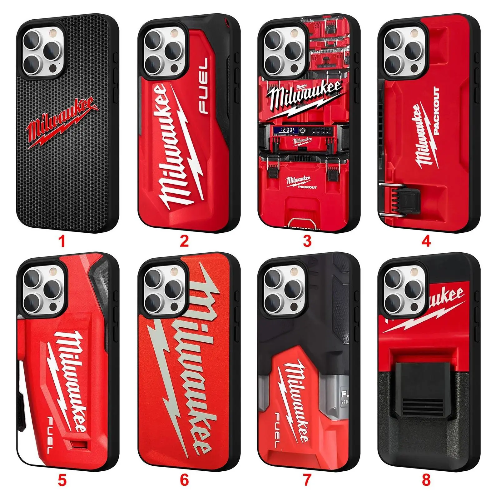 Home Tool Pattern iPhone Case – Compatible with iPhone 11–17 Pro Max/Plus and Samsung Galaxy S23–S25 Series