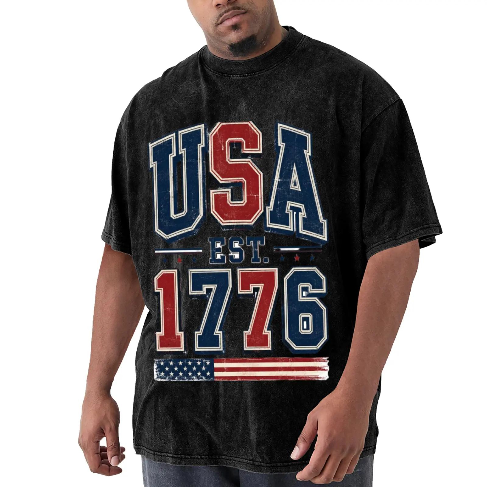 🇺 🇸   250 Years of Freedom Shirt |   American Eagle Vintage Washed Graphic Tee |   USA Anniversary Gift