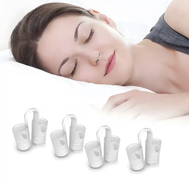 4pcs Nose Vent Snore Free Nasal Dilator Safe Portable Easy Use Kits