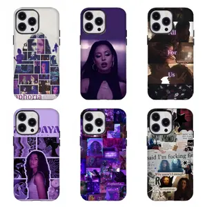 EEEuphoria Zendaya & Maddy Collage Phone Case EEEEuphoria Rue & Jules Quote Phone Cover Compatible for iPhone 17 16 15 14 13 12 11 and for Samsung S21-S25  Fan Gift