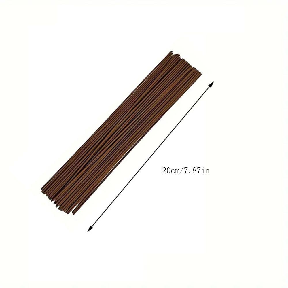 20cm 20g 40 Incense Sticks, Old Mountain Sandalwood, Mugwort, Agarwood, Cliff Cypress, Long-Lasting Fragrance, Ideal for Yoga, Meditation, Hiking