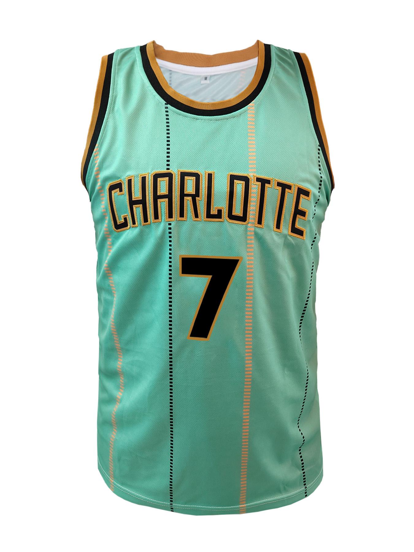 Mens #7 Sports Vintage Basketball Jersey, Lightweight Jersey, Breathable Sleeveless Pattern Embroidery Sweatshirt Training Competition Sports Uniforms Suitable for summer