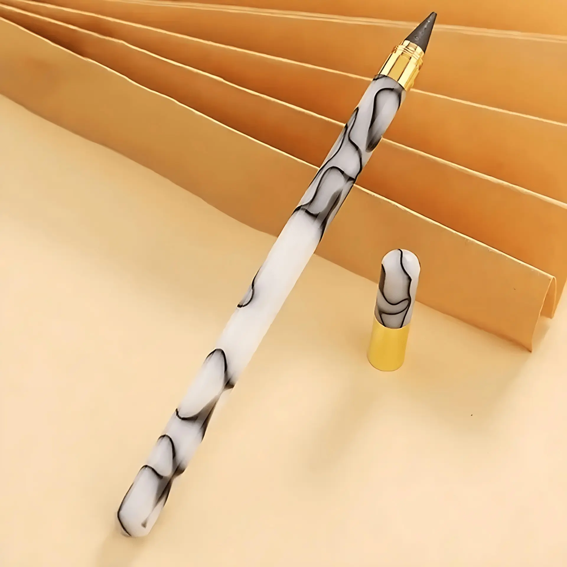 Acrylic Smoke Transparent Pencil, No Ink Sharpener-Free Drawing Pencil, Continuous Writing Pencil, Durable Sketching Tool, Art Pencils for Sketching