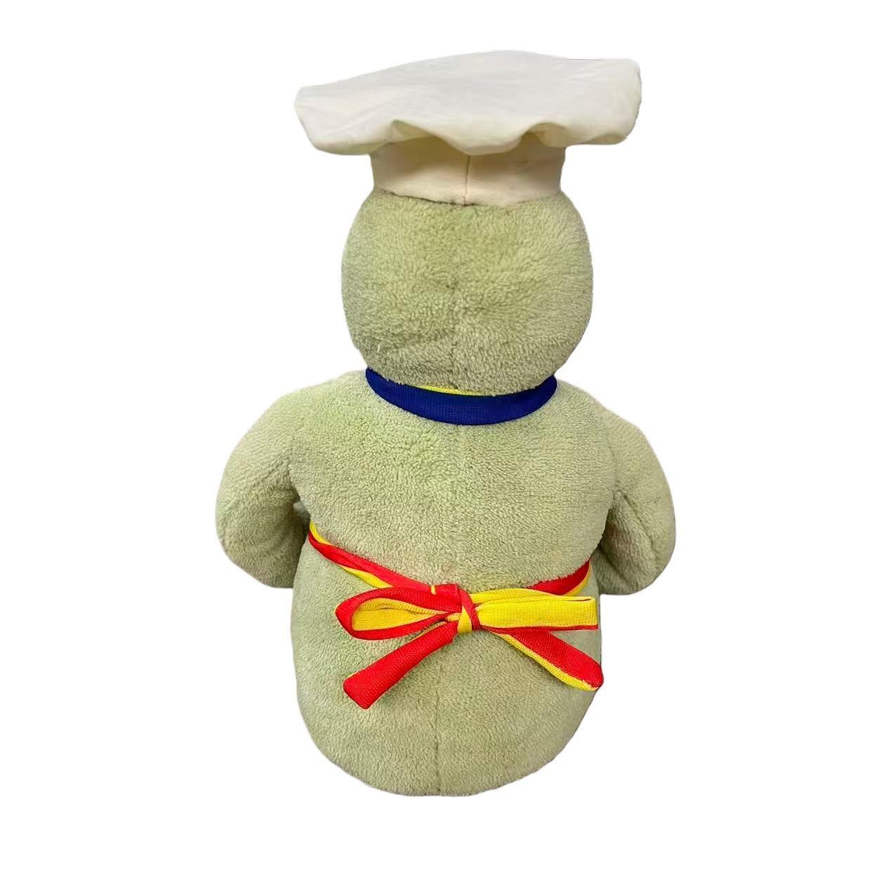 Anime Tiny Chef Show Plush Toy Cartoon Animation Suffed Doll Wearing Apron Collection Plushie Toy Kid Birthday Christmas Gifts