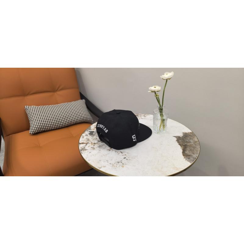 Hip-hop hat, street fashion item, flat-brim cap, baseball cap--question mark style