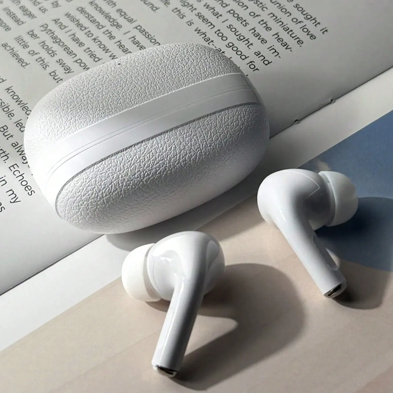 Wireless Bluetooth-compatible Earbuds, High Fidelity, Long Battery Life, Touch Control, 180mah, Perfect for Music, Travel, Fitness, Gift Idea