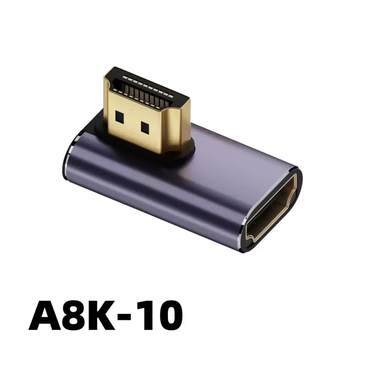 A8k-10 Ultra HD Adapter for Mobile Phones, Computers, Tvs, High-Quality Connectivity, Versatile Use for Multiple Devices