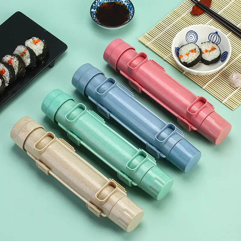 Amazon Hot Sale Sushi Maker Sushi Onigiri Mold, Sushi Making Kitchen Gadgets DIY Sushi Bazooka