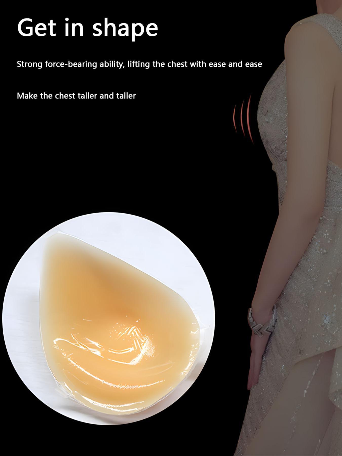 Invisible Silicone Bra with Transparent Strap, Women's Lingerie Accessories for Wedding, Beach & Parties, Invisible Bras
