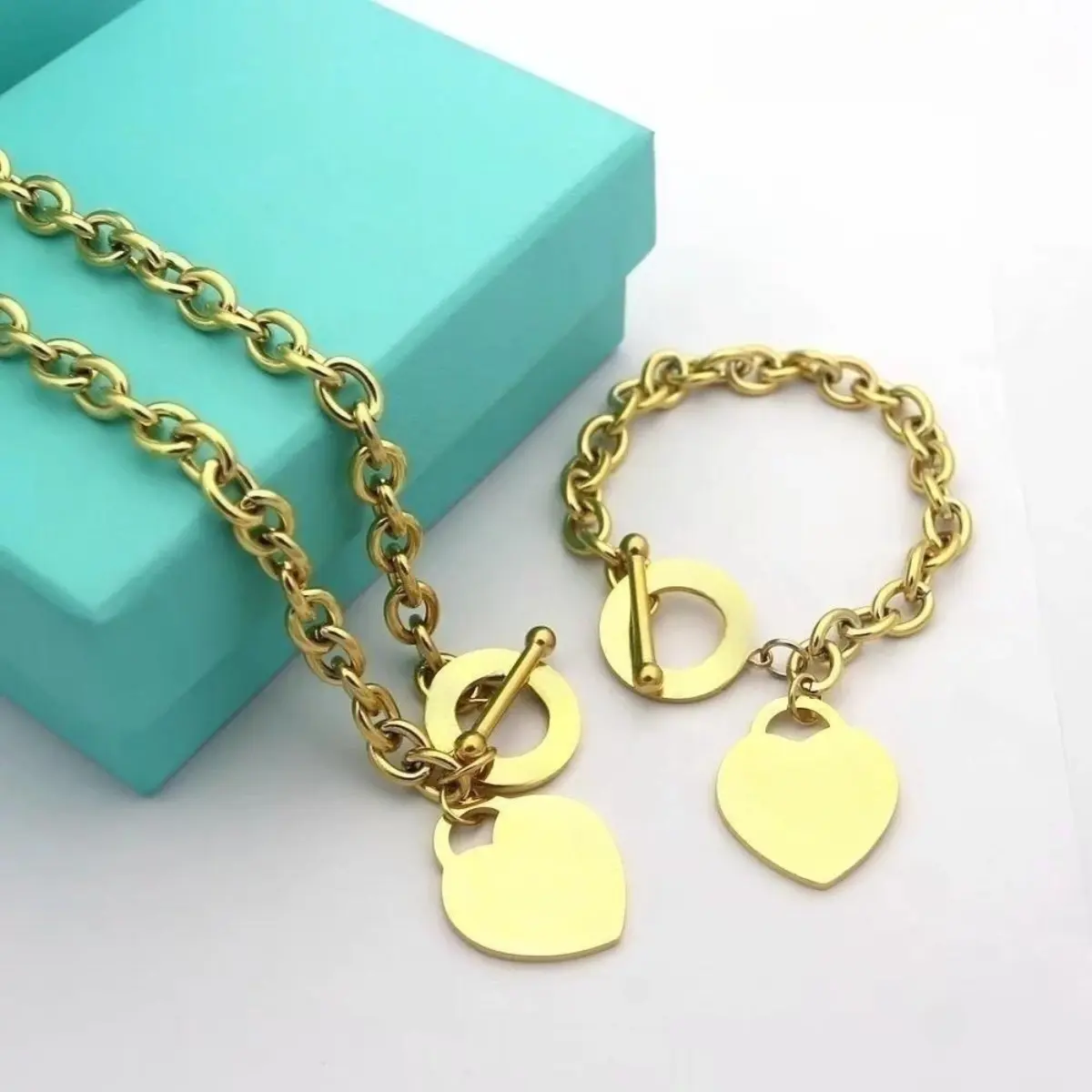 Gold Set（Bracelet + Necklace）