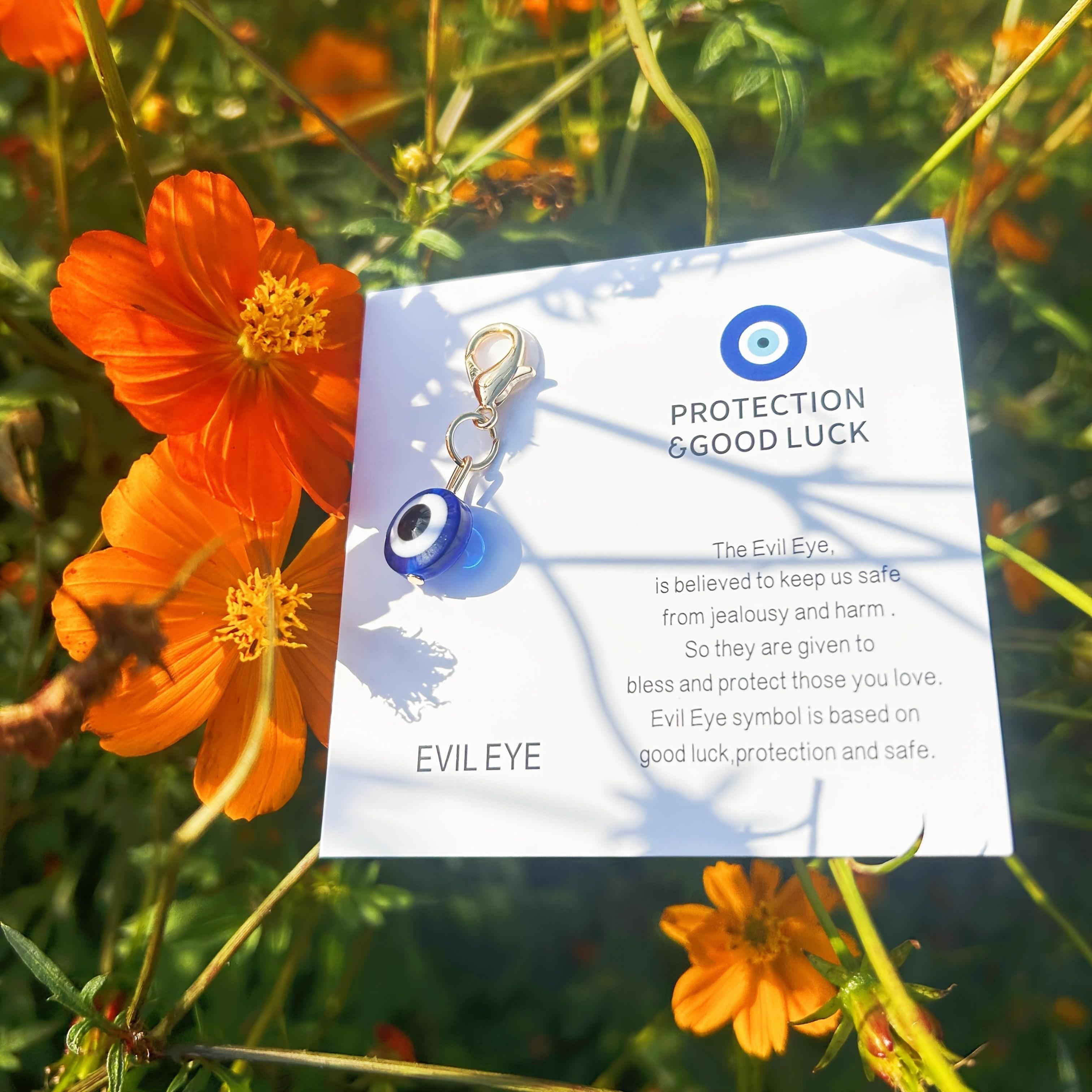 Devil'S Eye Keychain, Mini Keychain, Suitable for Birthdays, Weddings, Valentine'S Day, Holidays, And Graduation Season link chain