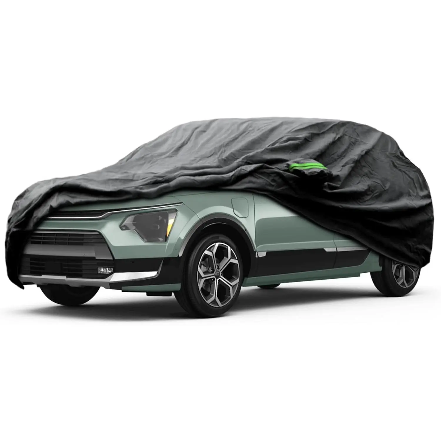 Proadsy Car Cover Custom Fit for 2017-2025 2026 Kia NIRO NIRO EV/Hybrid, Waterproof All Weather for Automobiles, Full Exterior Cover Rain Snow Sun Protector Indoor Outdoor Car Cover