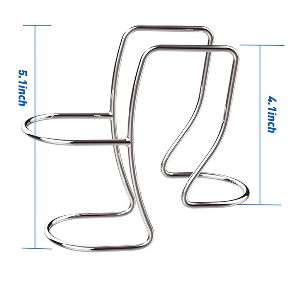 Adjustable Shape Washing Machine Hose Holder 304 Stainless Steel Washer Hose Guide Clip Washing Machine Drain Hose Support for Home Hotel