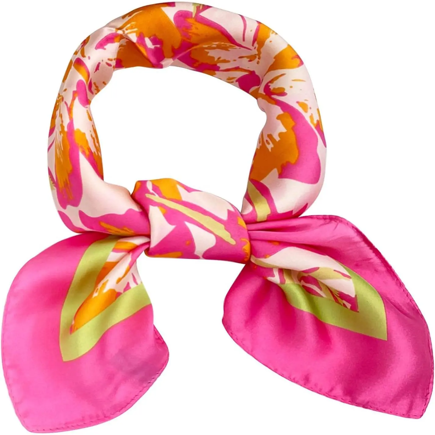 Square Satin  Scarf for Women Silk Feeling  Scarf Hair Bandana  Scarf for Girls