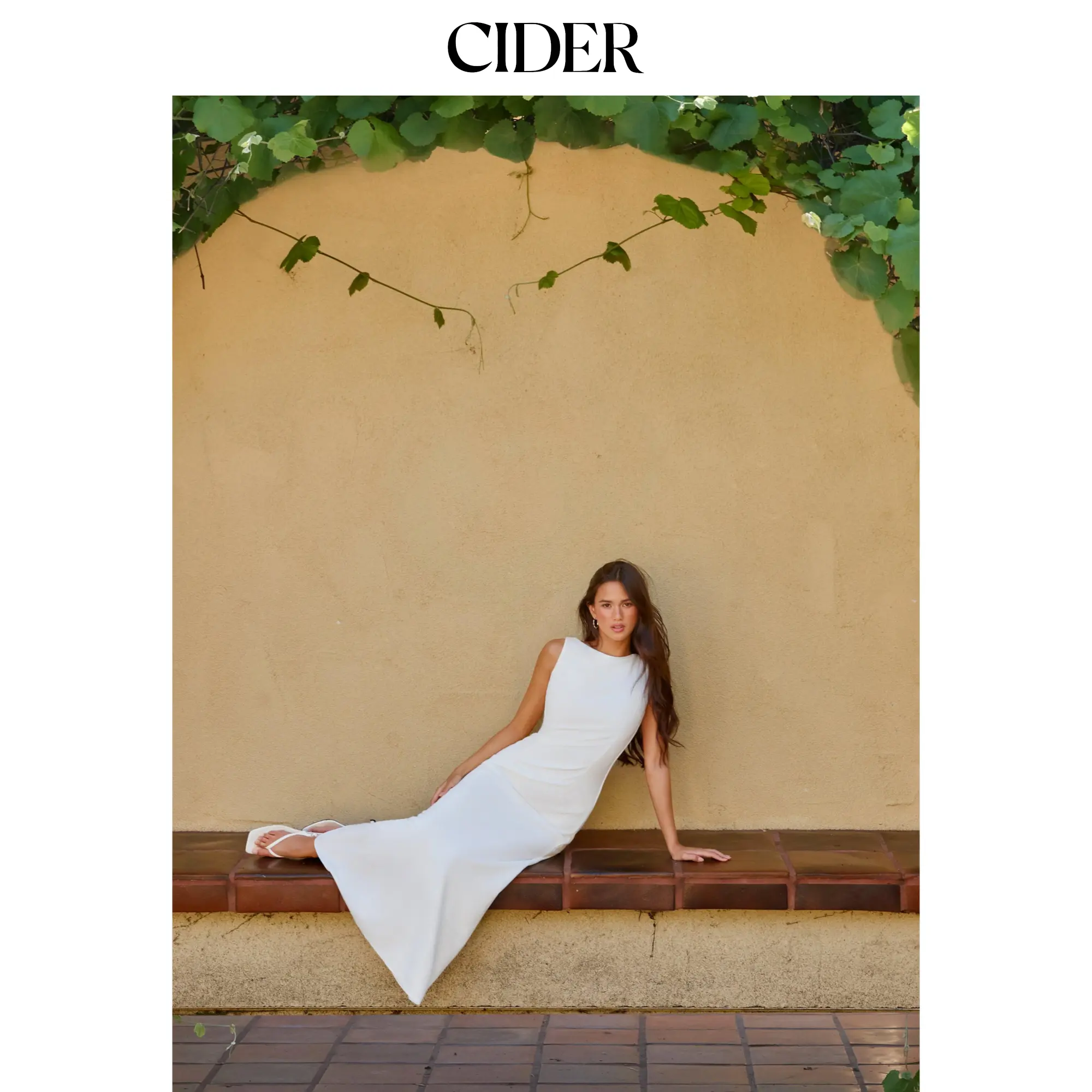 Cider Boat Neck Solid Maxi Dress SohoChic