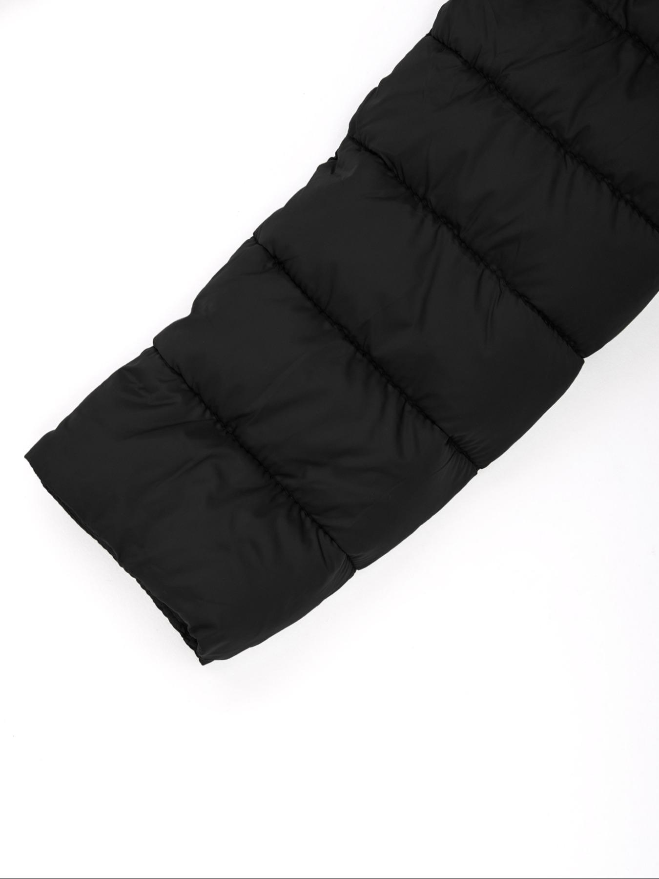 Women's Winter Cotton Jacket Coat, Casual Daily Lightweight Warm Commuter Hooded Cotton Vest with Pockets, Fall & Winter Fashion