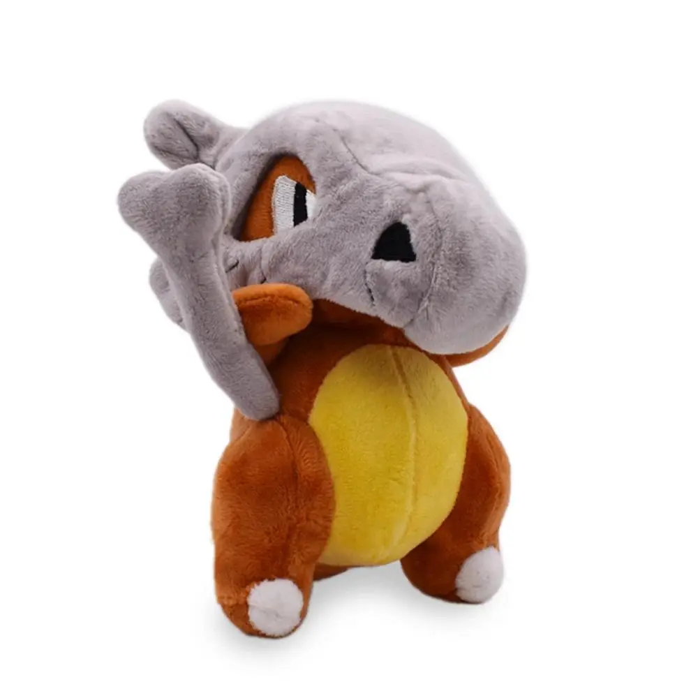 Cubone Plush Toy - All Star Collection Cartoon Game Kola Doll, 6.9 in Cuddly Cute Character Stuffed Toy, Collectibles for Birthday Gift, Cuddly Stuffed Toys