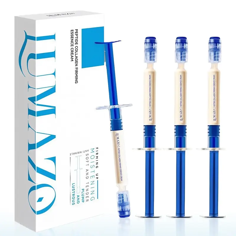 Lumazo Polypeptide Collagen, Lumazo Polypeptide Collagen Elastic Essence Cream, Micro Molecular Collagens Anti Wrinkle Lotion (4) Skincare