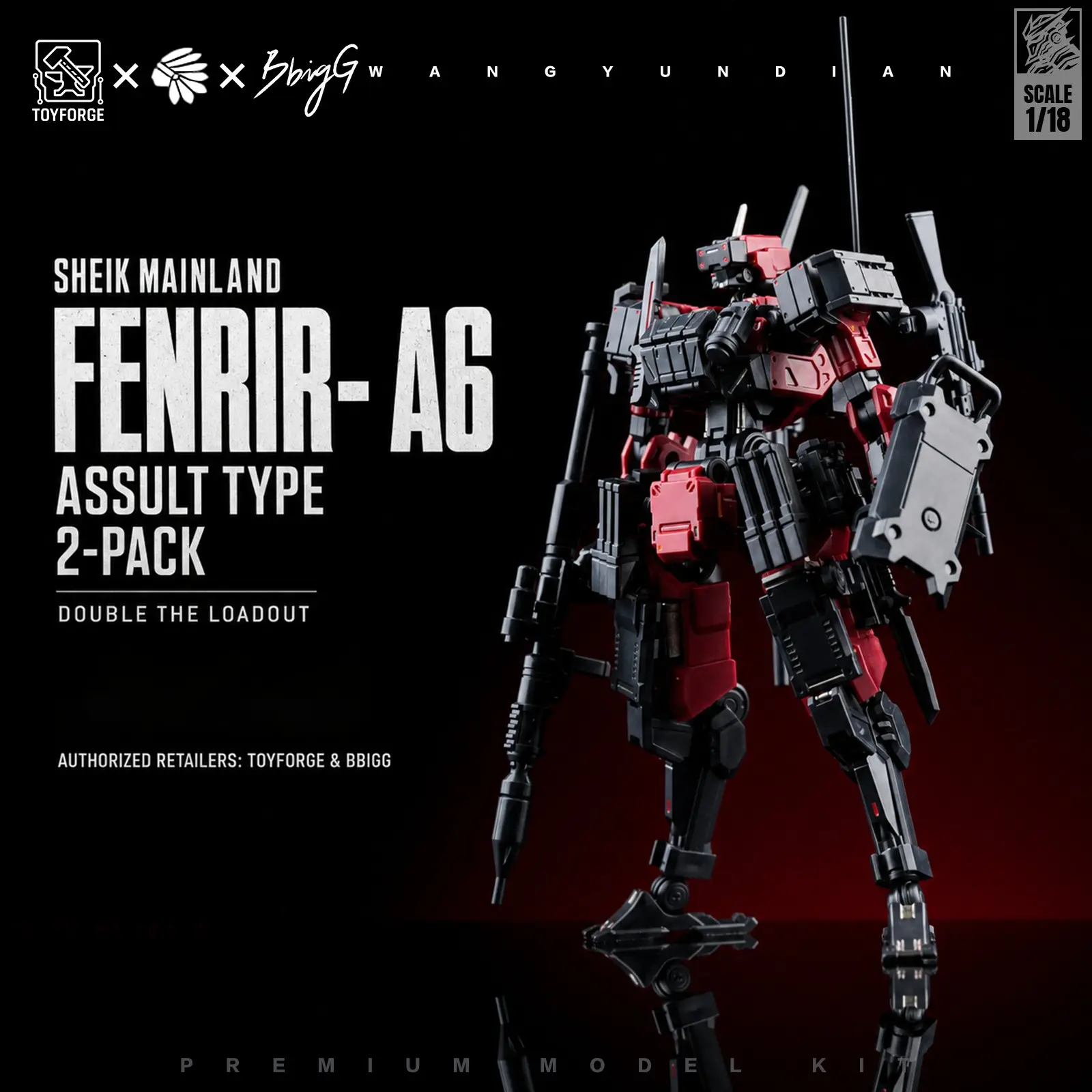 Officially Licensed 1/18 Scale Mecha Assembly Model, Highly Movable Sci-Fi Robot, DIY Compatible, Modular Armor, Includes Numerous Parts