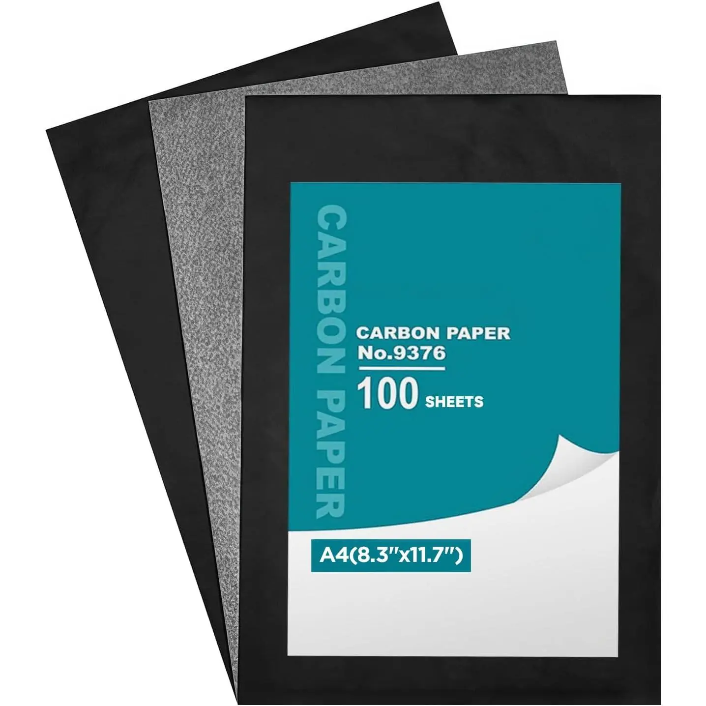 100 Sheets Carbon Paper Sheets,8.3"x11.7" A4 Carbon Transfer Paper, Graphite Paper for DIY Woodworking, Paper, Canvas and Other Art Craft Surfaces(CA-01)